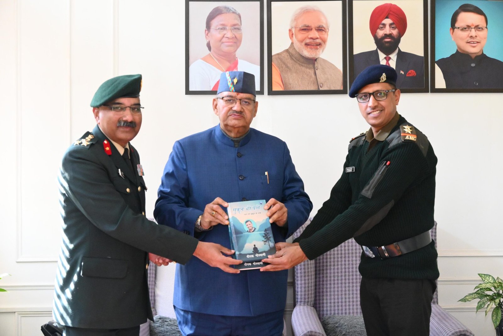 कमाण्डेंट ब्रिगेडियर प्रफुल्ल मोहन ने की भेंट, गोल्फ कार्ट के लिए मंत्री का जताया आभार