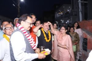 धुरंधर मुख्यमंत्री धामी के नेतृत्व में महापौर दीपक बाली ने किया पांच सड़कों का शिलान्यास 