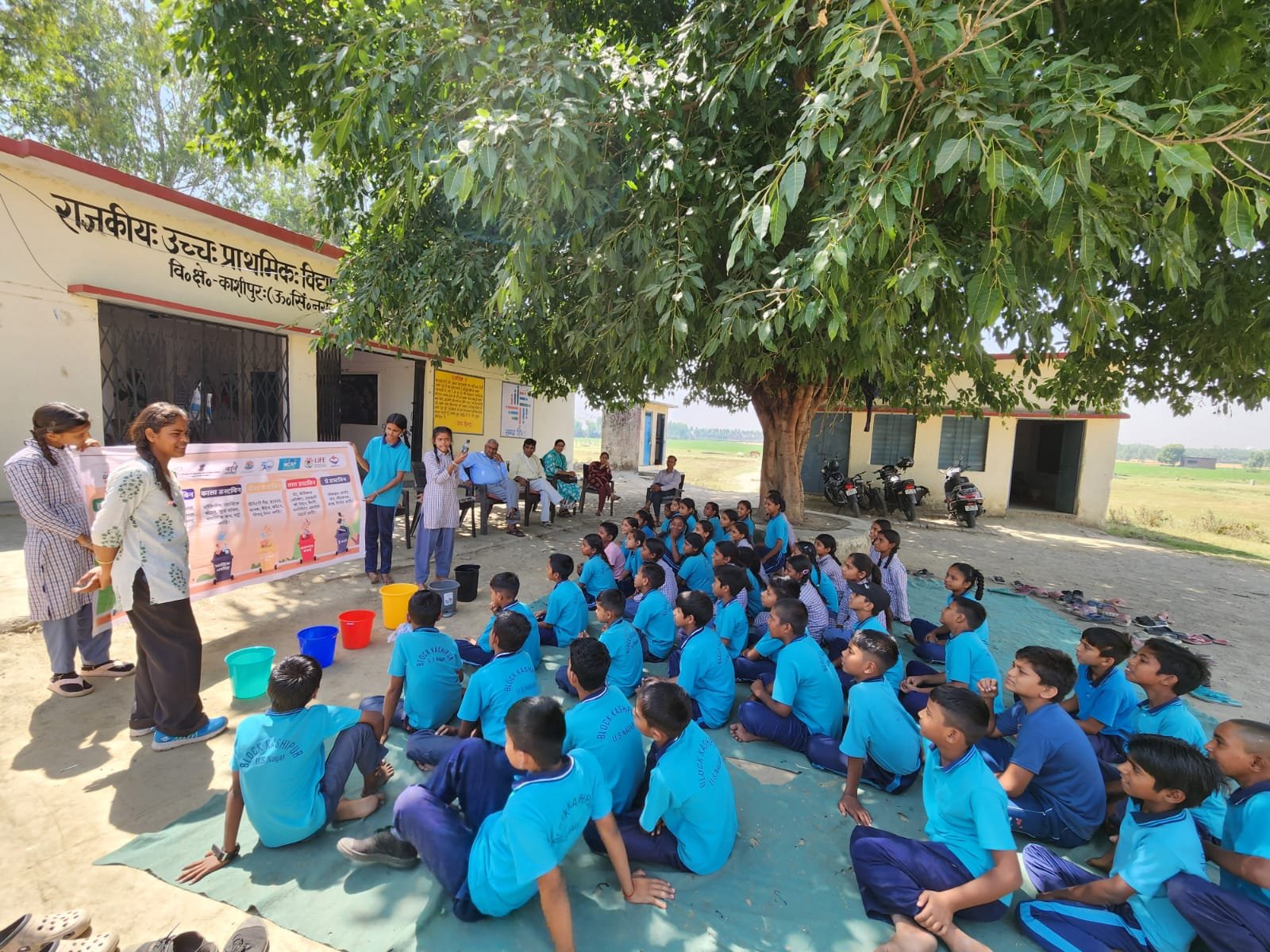 नगर निगम द्वारा संचालित स्वच्छता जागरूकता अभियान