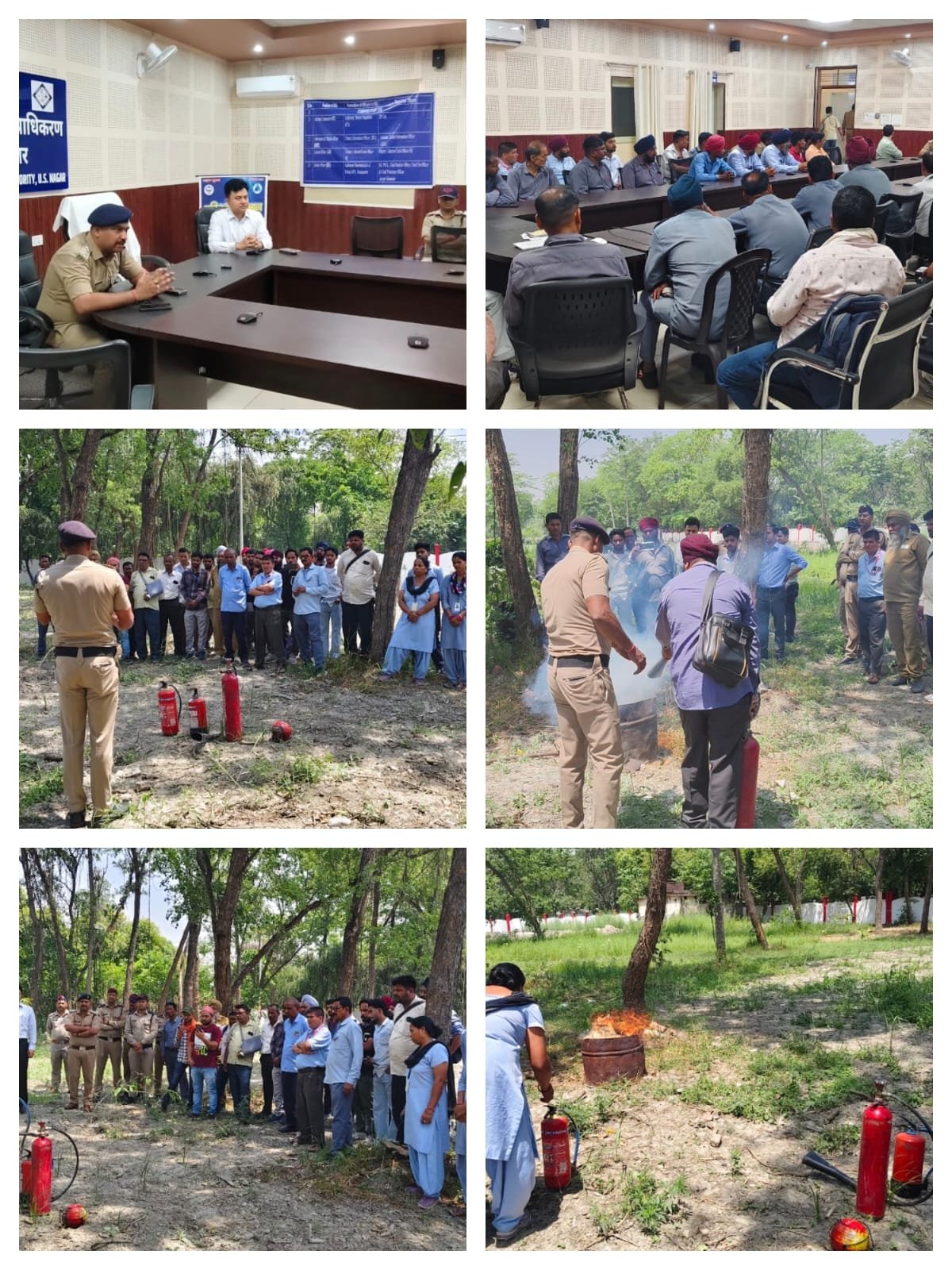 सड़क सुरक्षा अभियान एवं अग्नि सुरक्षा जागरूकता अभियान