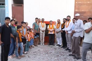 महापौर दीपक बाली ने फिर किया 1.58 करोड़ की लागत से बनने वाली 8 सड़कों का शिलान्यास