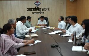 ग्राम्य विकास के विभिन्न योजना कार्यो की समीक्षा