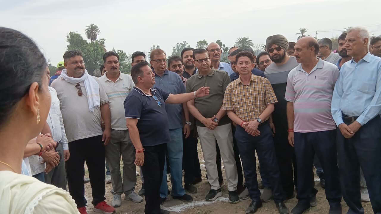 महापौर दीपक बाली के नेतृत्व में उमड़ा जनसैलाब