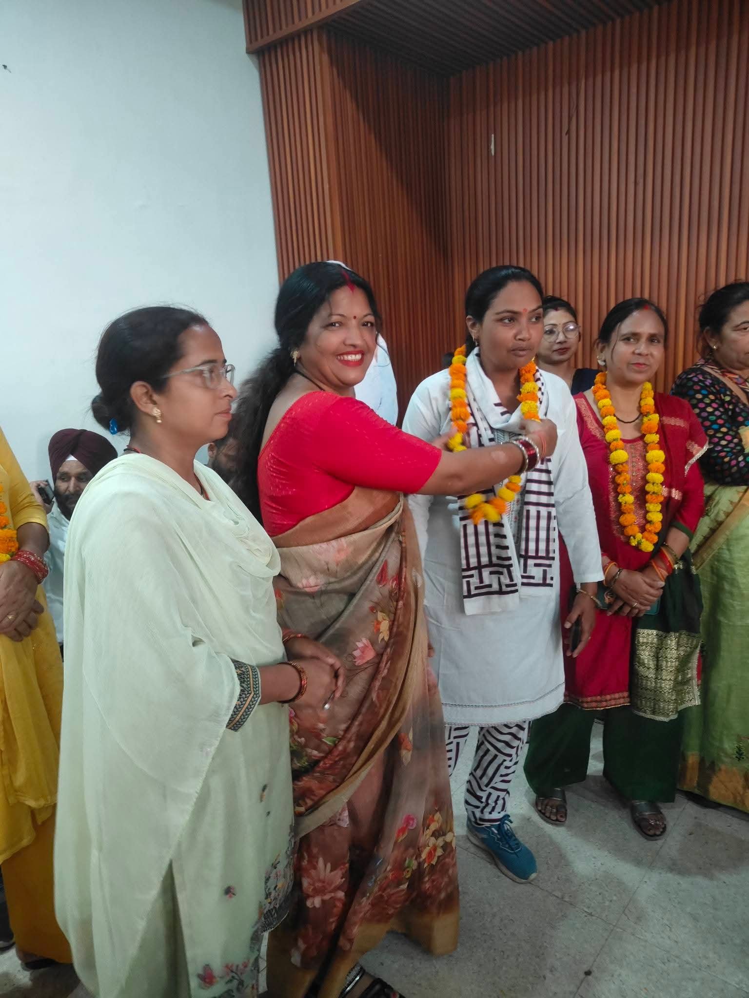 पूजा शर्मा ने महिला मोर्चा कार्यकारिणी का गठन किया