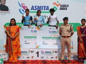 राष्ट्रीय स्तरीय अस्मिता वूमेन लीग का शानदार शुभारंभ