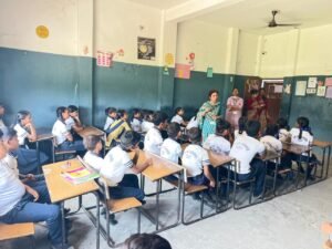 इंडियन पब्लिक स्कूल चामुंडा मंदिर रुद्रपुर जिला उधम सिंह नगर मे जागरूकता अभियान चलाया