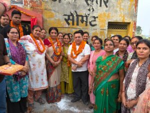 2 करोड़ से बनने वाली 6 सड़कों और शहीद स्मृति द्वारका महापौर दीपक बाली ने किया शिलान्यास