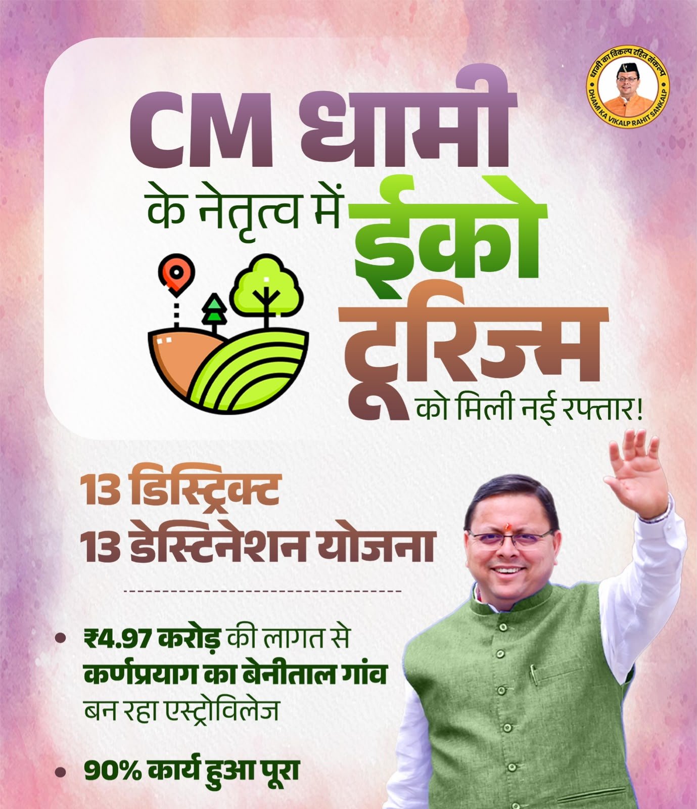 देवभूमि में पर्यटन का नया अध्याय लिख रहे हैं CM धामी