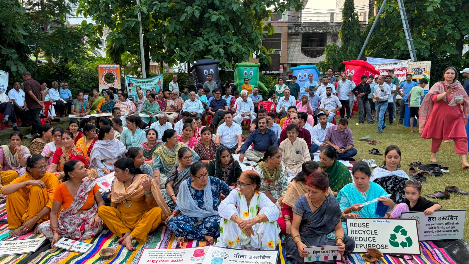 नए स्वच्छता गीत का हुआ शुभारंभ : महापौर बोले जागरूक नागरिकों को हाउस टैक्स में मिलेगी छूट